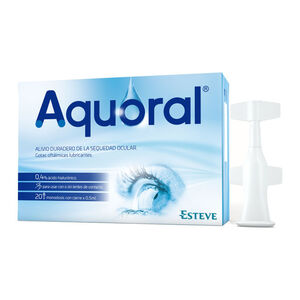 Aquoral Gotas Oftalmológicas 20 Monodosis 0,5ml - EyeStyle